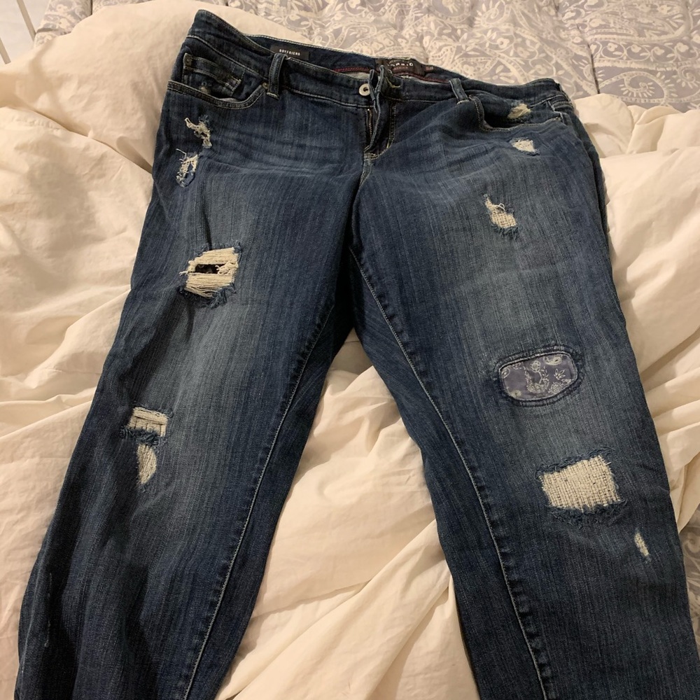 Torrid premium boyfriend style jeans